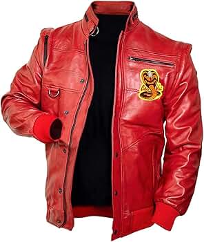 JILDISH Johnny Lawrence Red Karate Kid Cobra Kobra Kai Men